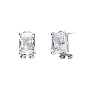 Genevive Silver Cz Studs